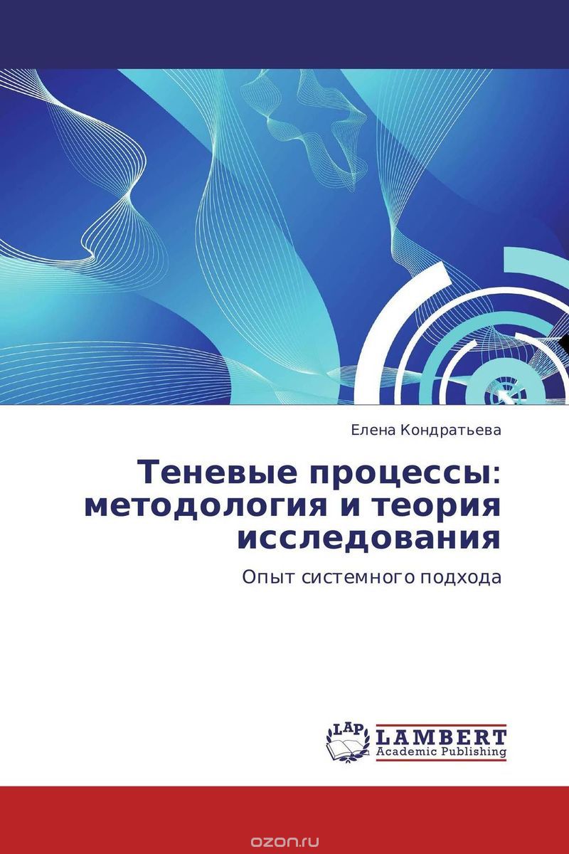Теневые процессы: методология и теория исследования, Елена Кондратьева