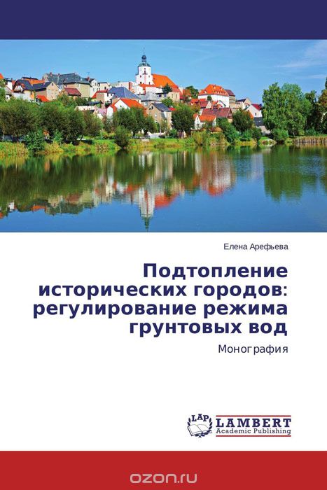 Подтопление исторических городов: регулирование режима грунтовых вод, Елена Арефьева