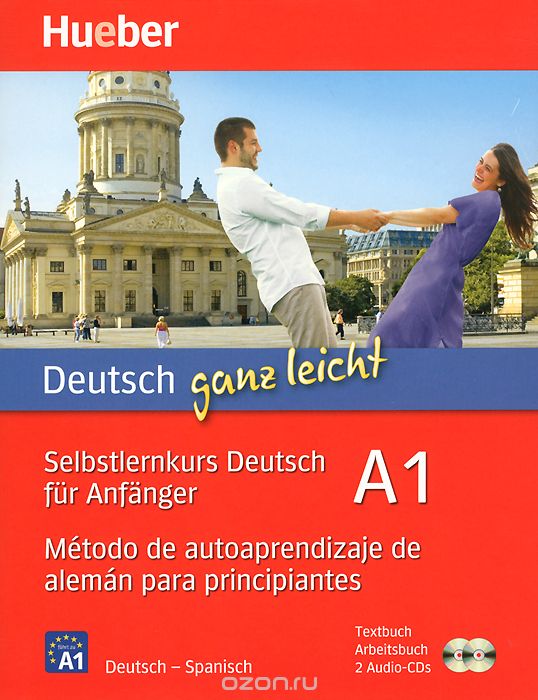 Deutsch ganz leicht: Volume A1: Selbstlernkurs Deutsch fur Anfanger: Metodo de autoaprendizaje de aleman para principiantes (комплект из 2 книг + CD), Renate Luscher