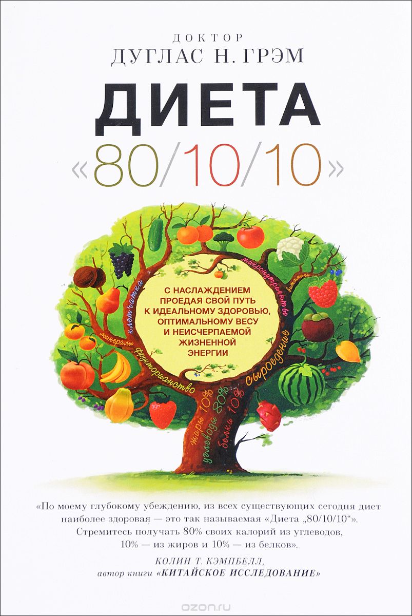 Скачать книгу "Диета "80/10/10". С наслаждением проедая свой путь к идеальному здоровью, оптимальному весу и неисчерпаемой жизненной энергии, Дуглас Н. Грэм"