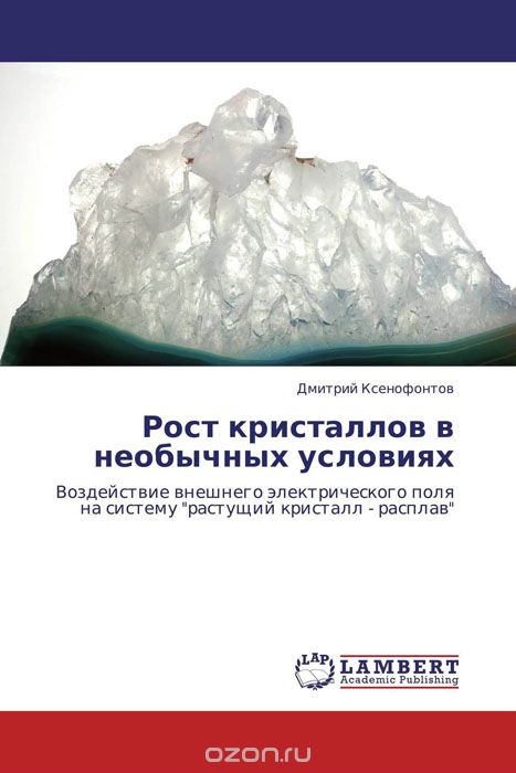 Рост кристаллов в необычных условиях, Дмитрий Ксенофонтов